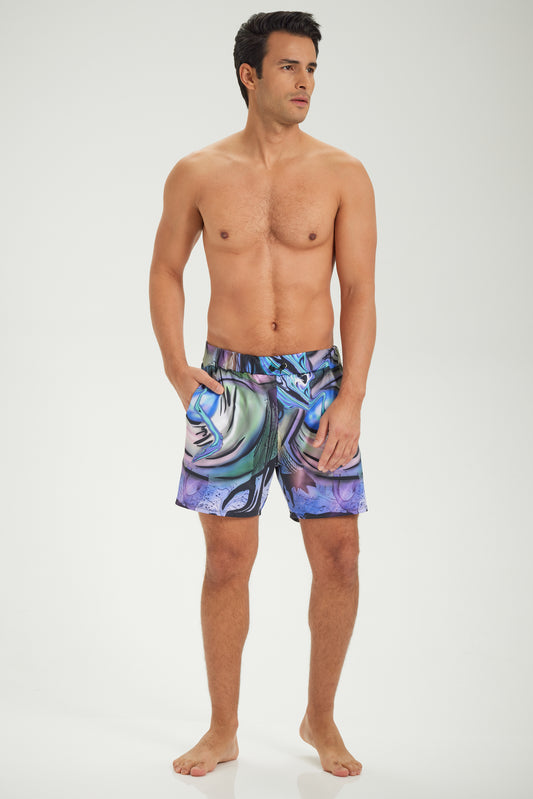 First Wave: Trippy Trunks  An Exclusive Swimwear Creation