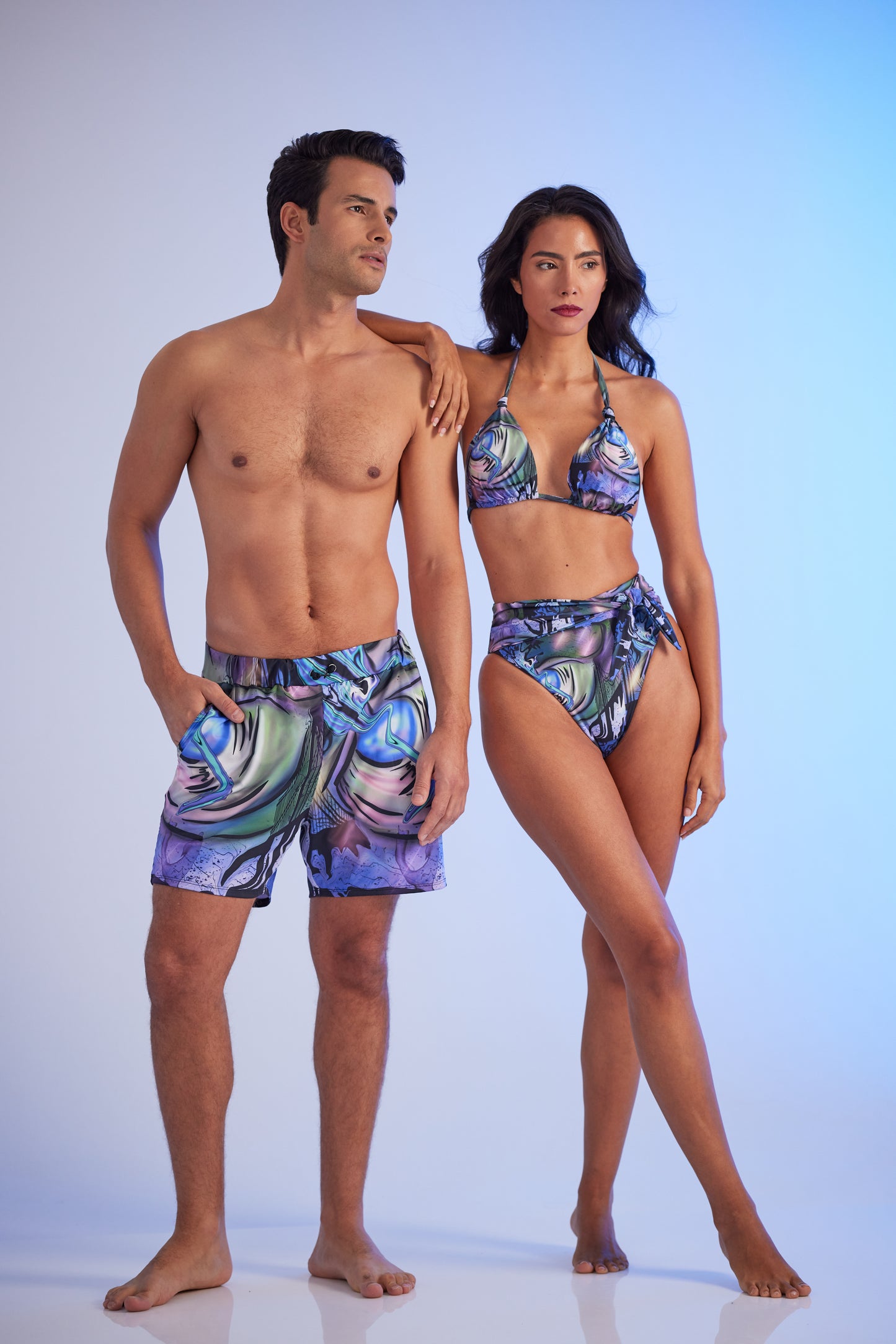 First Wave: Trippy Trunks  An Exclusive Swimwear Creation